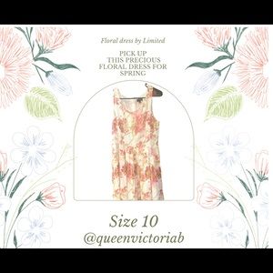 Beautiful spring floral dress